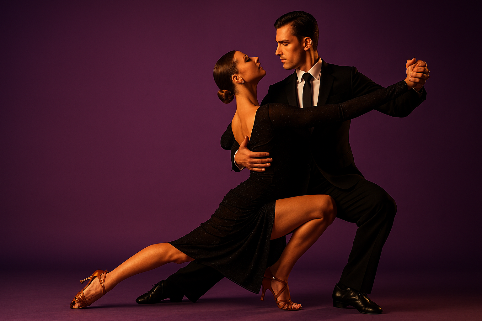 Sfeervolle achtergrond van dansschoenen in Amsterdam